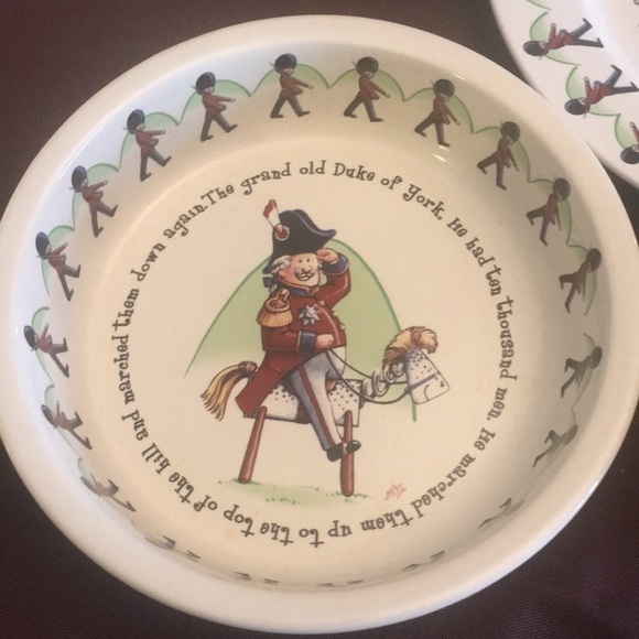 1890 Anderton Pottery England baby set - Picture 2 of 4